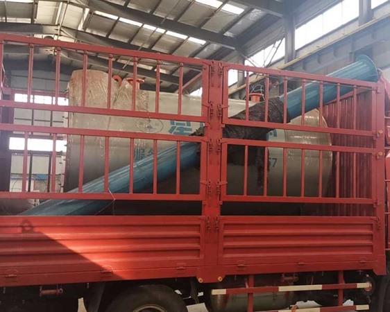 2噸燃氣熱水鍋爐，發(fā)往清徐縣徐溝鎮(zhèn)